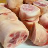 Móng heo - Cắt khoanh - Nguyên thùng 豚足輪切 Pig hoof กีบหมู - Hình ảnh 2