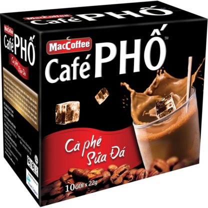 Cà phê Phố SỮA ĐÁ〔 395¥/hộp 〕nguyên thùng (220g x 60 hộp)【ベトナム産】ミルクコーヒー