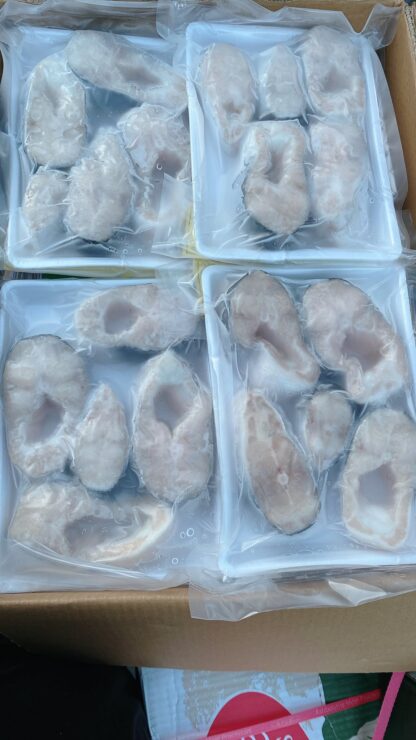 Cá ba sa cắt khúc 450g/khay バサ魚 カット