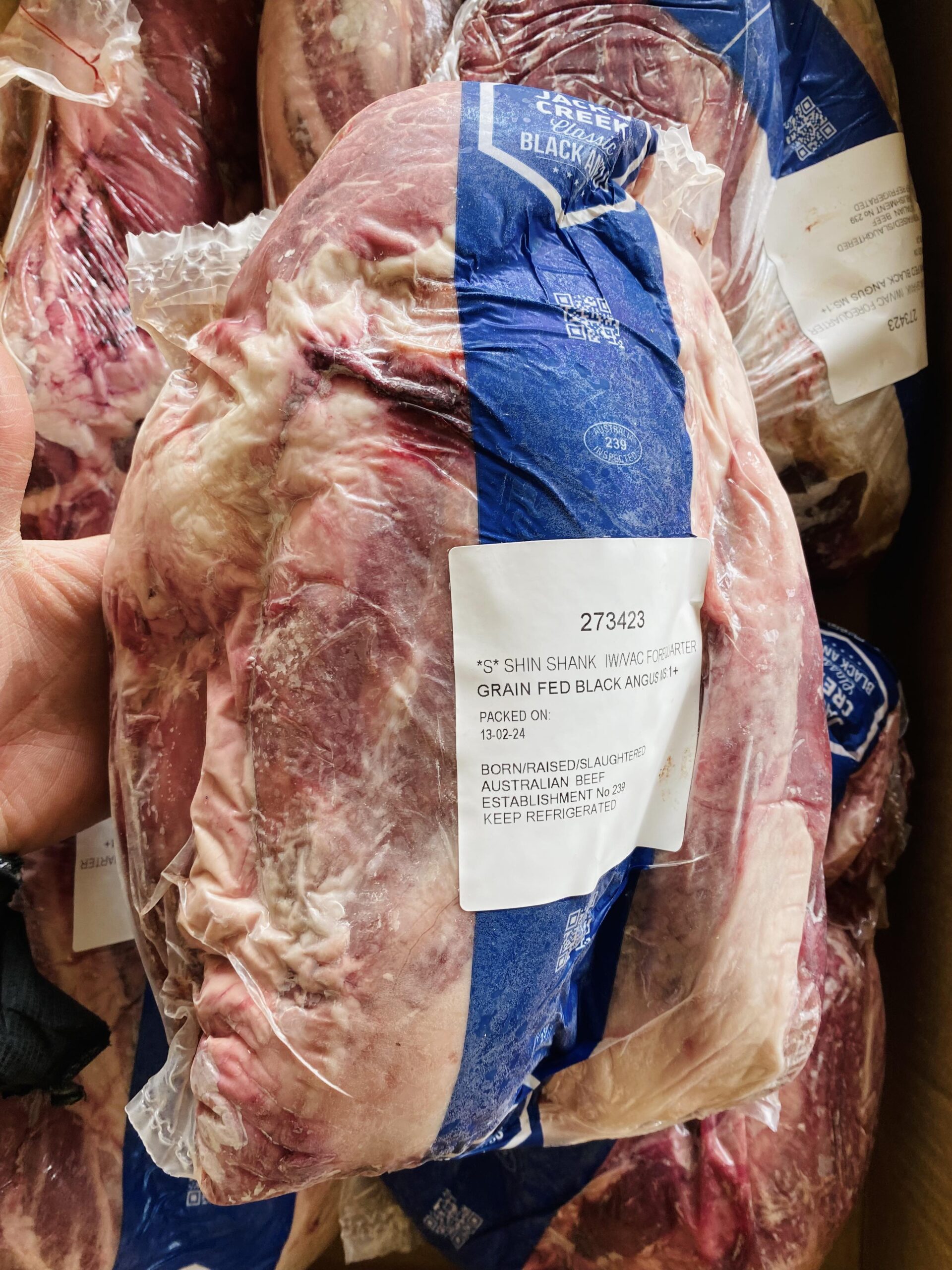 Bắp bò XANH (Úc) - Nguyên bắp【オーストラリア産】牛スネ Beef shank ขาเนื้อ