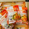 Bánh tráng trộn TÂY NINH (THAK) 100g (nguyên liệu - cắt vuông 5x5cm)〔 99¥/túi 〕Nguyên thùng 52 túi【ベトナム産】バイン・チャン・チョン（太切り）Vietnamese Super Thin Rice Paper กระดาษข้าวซุปเปอร์ทิน - Hình ảnh 2