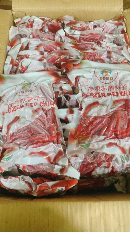 Ớt tươi đông lạnh 250g/túi 冷凍トウガラシ
