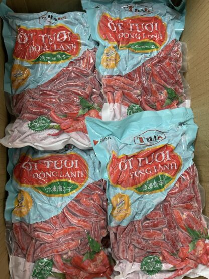 Ớt tươi đông lạnh 250g/túi 冷凍トウガラシ