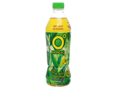 Trà xanh không độ〔 99¥/chai 〕nguyên thùng (455ml x 24 chai) ゼロディグリー グリーンティー レモンフレーバー