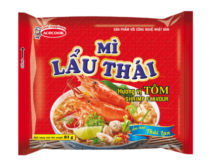 Mì lẩu Thái〔 75¥/gói 〕nguyên thùng (83g x 30 gói) ミーラウタイ