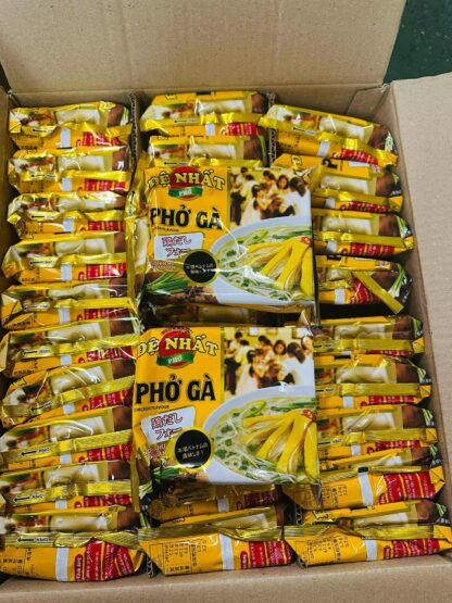 Phở Gà Đệ Nhất〔 99¥/gói 〕nguyên thùng (64g x 30 gói) 鶏だしフォー - Hình ảnh 2