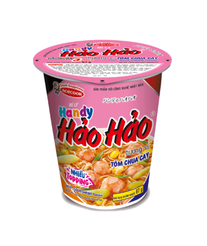 Handy Hảo Hảo (Mì ly)〔 134¥/ly 〕nguyên thùng (68g x 12 ly)