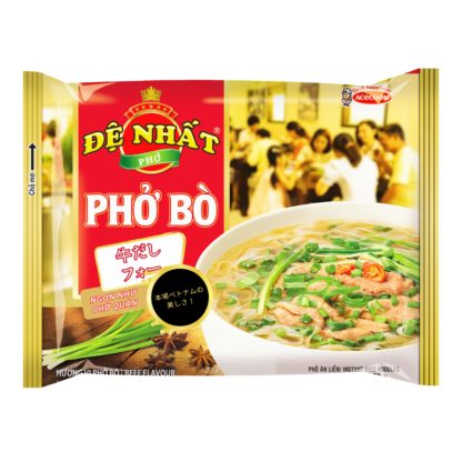 Phở Bò Đệ Nhất〔 99¥/gói 〕nguyên thùng (64g x 30 gói) 牛だしフォー