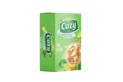 Trà hòa tan Cozy - Hương Chanh〔 398¥/hộp 〕Nguyên thùng (16 gói x 30 hộp)