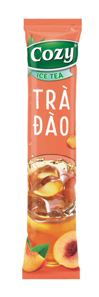 Trà hòa tan Cozy - Hương Đào〔 398¥/hộp 〕Nguyên thùng (16 gói x 30 hộp) - Hình ảnh 2