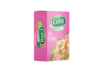 Trà hòa tan Cozy - Ổi Hồng〔 398¥/hộp 〕Nguyên thùng (16 gói x 30 hộp)
