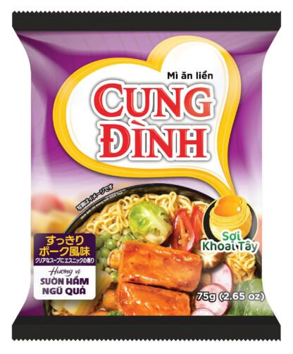 Mì Cung Đình Sườn Hầm Ngủ Qủa〔 108¥/gói 〕nguyên thùng (75g x 30 gói)
