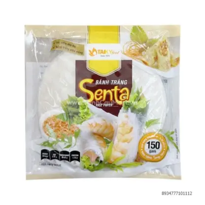 Bánh tráng gỏi cuốn Senta Tài Ký 150g〔 140¥/túi 〕Nguyên thùng 48 túi