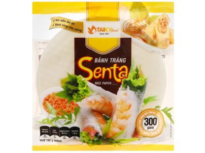 Bánh tráng gỏi cuốn Senta Tài Ký 300g〔 260¥/túi 〕Nguyên thùng 40 túi