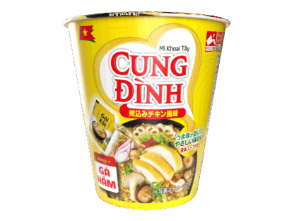 Mì Ly Cung Đình GàHầm〔 143¥/ly 〕nguyên thùng (65g x 24 ly)